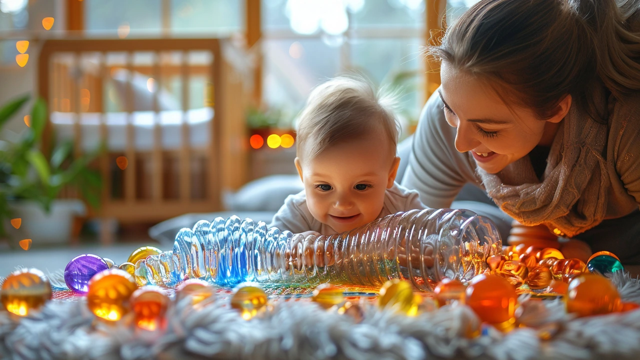 Hraní s 2měsíčním miminkem: Nápady a tipy pro správný vývoj