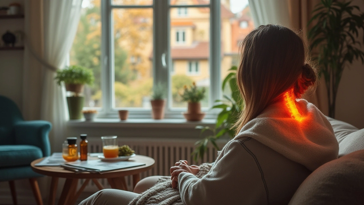 Jak zmírnit bolest a uvolnit skřípnutý nerv na krku