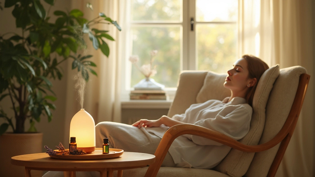Aromaterapeutická masáž: Relaxace, která funguje